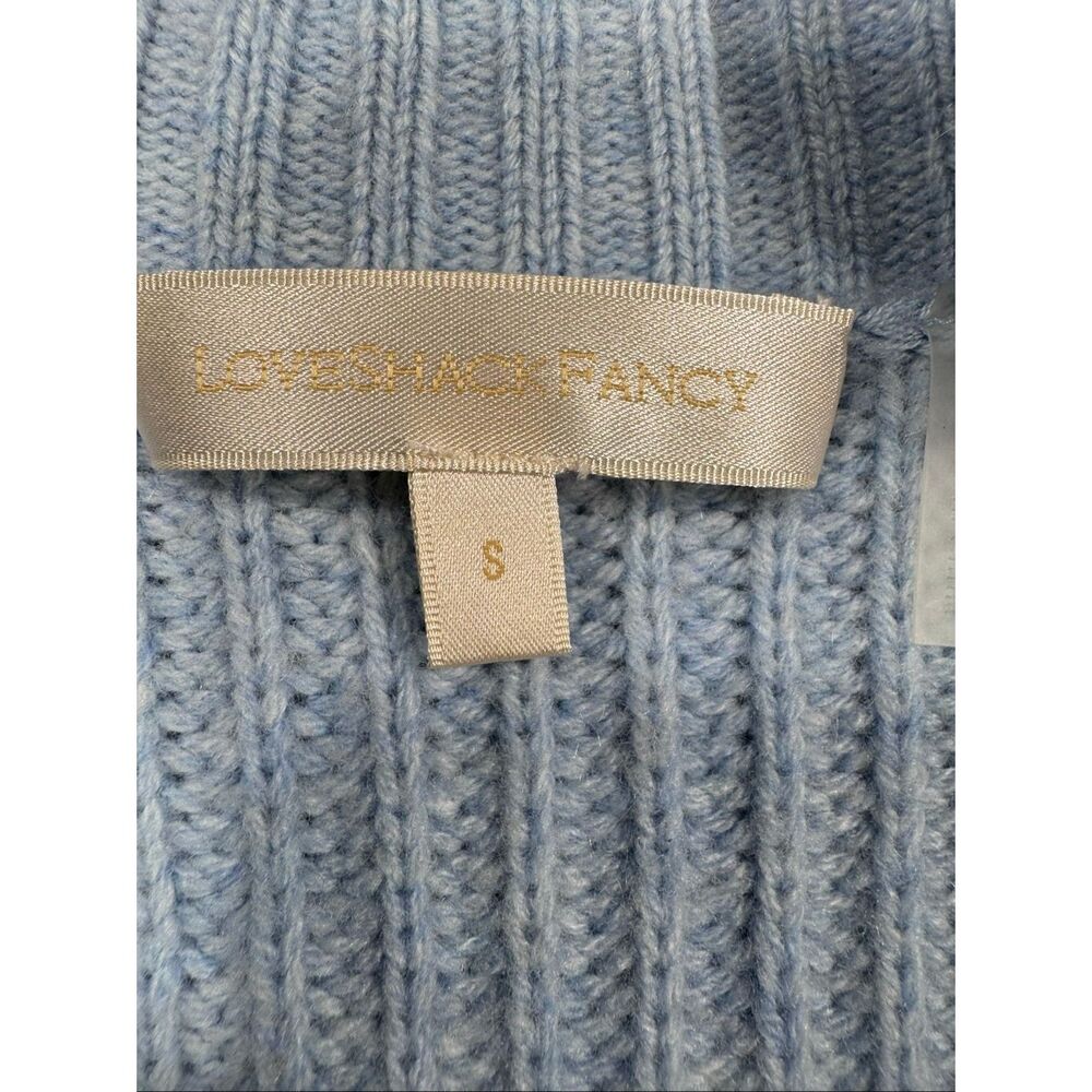 Love Shack Fancy Larsa Cropped Wool/Cashmere Cardigan MSRP;$495 *note - Picture 5 of 14